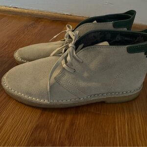 Kids Tan Coach Suede Desert Boots. Size 3D.